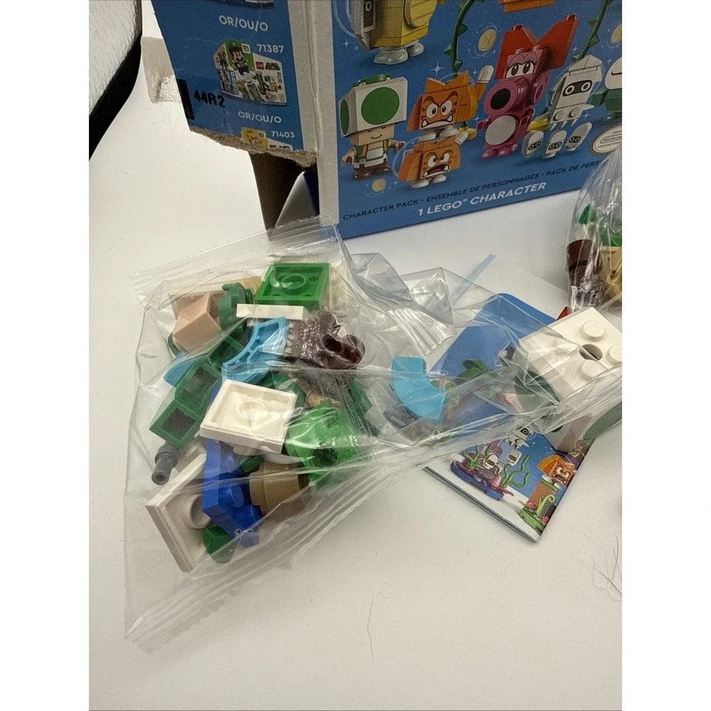LEGO Super Mario Series 6 Green Toad Minifigure 71413 Open Box Sealed Bags